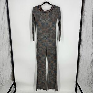 M MISSONI Ribbed-knit jumpsuit